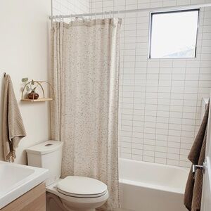 Parachute 100% Cotton Speckled Shower Curtain